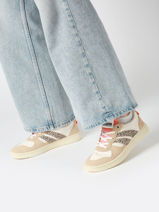 Sneakers Pallacup Flame Palladium Beige women 74485138-vue-porte