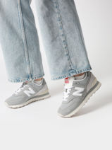 Sneakers 574 New balance Grijs men U574BKR-vue-porte