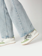 Sneakers Calie Vanessa wu Groen women BK2662VA-vue-porte