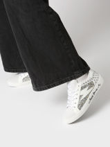 Sneakers Roy Uit Leder Semerdjian Wit women ROYB502-vue-porte