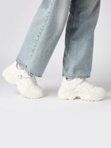 Sneakers Bliss Glam Buffalo Wit women 1636293-vue-porte