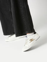 Sneakers Maya Uit Leder Semerdjian Wit women MAYAB672-vue-porte