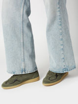 Sneakers Tb.490 Rife Dusty Olive Uit Leder Alohas Groen women 10047102-vue-porte