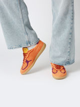 Sneakers Tb.490 Rife Orange Uit Leder Alohas Oranje women 10047106-vue-porte