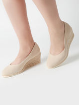 Pumps Uit Leder Tamaris Beige women 42-vue-porte