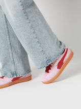 Sneakers Palermo Uit Leder Puma Roze women 39646350-vue-porte