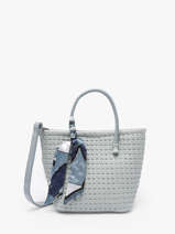 Handtas /cross Body Braided Miniprix Blauw braided 1