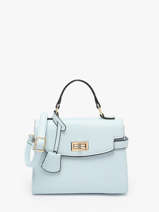 Cross Body Tas Saffiano Miniprix Blauw saffiano HY5434
