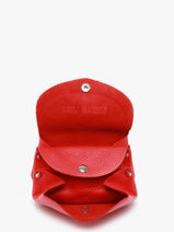 Portemonnee Leder Paul marius Rood mon amour GUSTAAMO-vue-porte
