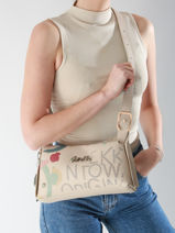 Cross Body Tas Original Polyurethaan Anekke Bruin original 40743496-vue-porte