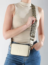 Cross Body Tas City Vanessa wu Beige city MA0107-vue-porte
