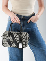 Handtas Resille Vanessa wu Zwart resille MA0123-vue-porte