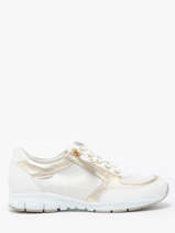 Sneakers Ylona Uit Leder Mephisto Wit women P5146918