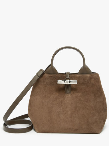 Longchamp Le roseau velvet Longchamp Groen