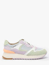 Sneakers Angie Uit Leder Mephisto Veelkleurig women P5147162