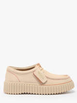Derby Veterschoenen Torhill Bee Clarks Beige women 26181191