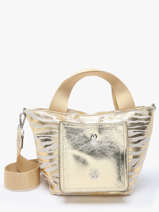 Handtas Leopard Vanessa wu Goud leopard MA0134