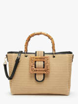 Handtas Celine Met Bamboe Handvat Laurent david Beige ld bags 955