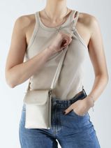 Cross Body Tas Grained Miniprix Goud grained F3609-vue-porte