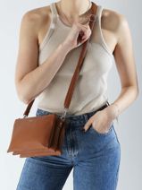 Cross Body Tas Grained Miniprix Bruin grained H6995-vue-porte