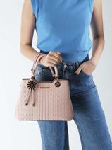 Cross Body Tas Gold Miniprix Roze gold M9354-vue-porte