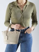 Handtas Judy Hexagona Beige judy 6520139-vue-porte