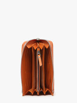 Portefeuille Caviar Leder Crinkles Veelkleurig caviar 14304-vue-porte