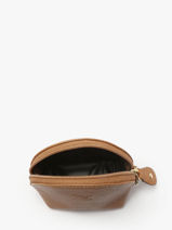 Portemonnee Caviar Leder Crinkles Bruin caviar 14026-vue-porte