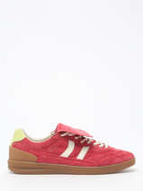Sneakers Becks X Uit Leder Coolway Rood men 8603603
