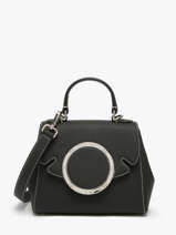 Handtas Yumi Leder Nathan baume Zwart ginkgo 4