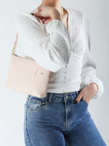 Cross Body Tas Palma Leder Nathan baume Roze nathan 27-vue-porte