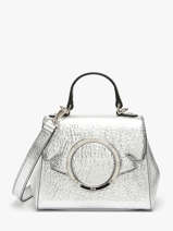 Cross Body Tas Ginkgo Leder Nathan baume Zilver ginkgo 4R