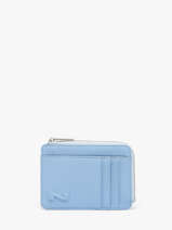 Portemonnee Met Kaarthouder Leder Nathan baume Blauw original n 217N