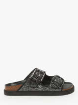 Slippers Fusbett Colors of california Zwart women HCBIOW07