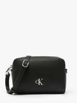 Cross Body Tas Minimal Mono Gerecycleerd Polyester Calvin klein jeans Zwart minimal mono 4K3162G