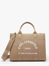 Handtas Rsg Katoen Karl lagerfeld Beige rsg A1W50010