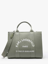 Handtas Rsg Katoen Karl lagerfeld Groen rsg A1W50010
