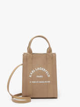 Cross Body Tas Rsg Katoen Karl lagerfeld Beige rsg A1W50039