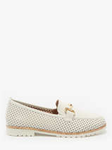 Mocassins Uit Leder Tamaris Wit women 44