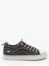 Sneakers Mustang Zwart women 1376308