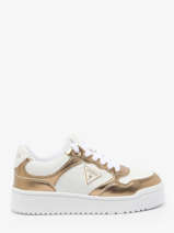 Sneakers Miram Uit Leder Guess Wit women MI6FAL12