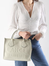 Handtas M Jour Leder Lancel Wit jour A12996-vue-porte