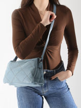 Cross Body Tas Paname Katoen Torrow Blauw paname TPAN01-vue-porte