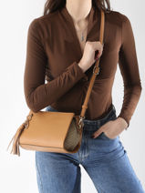 Cross Body Tas Nice Torrow Bruin nice TNIC02-vue-porte