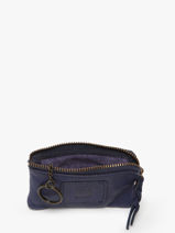 Portemonnee Leder Biba Violet heritage KA13-vue-porte