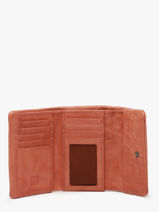 Portefeuille Leder Biba Bruin wallet TOT1L-vue-porte