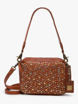 Cross Body Tas Heritage Leder Biba Bruin heritage LOS1L