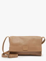 Cross Body Tas Leather Leder Biba Bruin leather CET3L