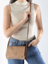 Cross Body Tas Leather Leder Biba Bruin leather CET3L-vue-porte