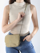 Cross Body Tas Leather Leder Biba Groen leather ORA1L-vue-porte